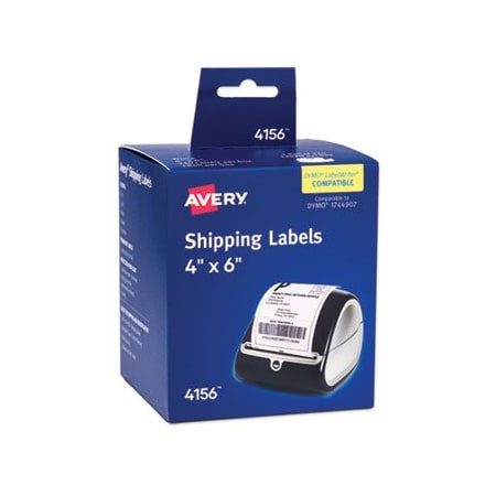 Avery Dennison Avery, MULTIPURPOSE THERMAL LABELS, 4 X 6, WHITE, 220/ROLL 4156
